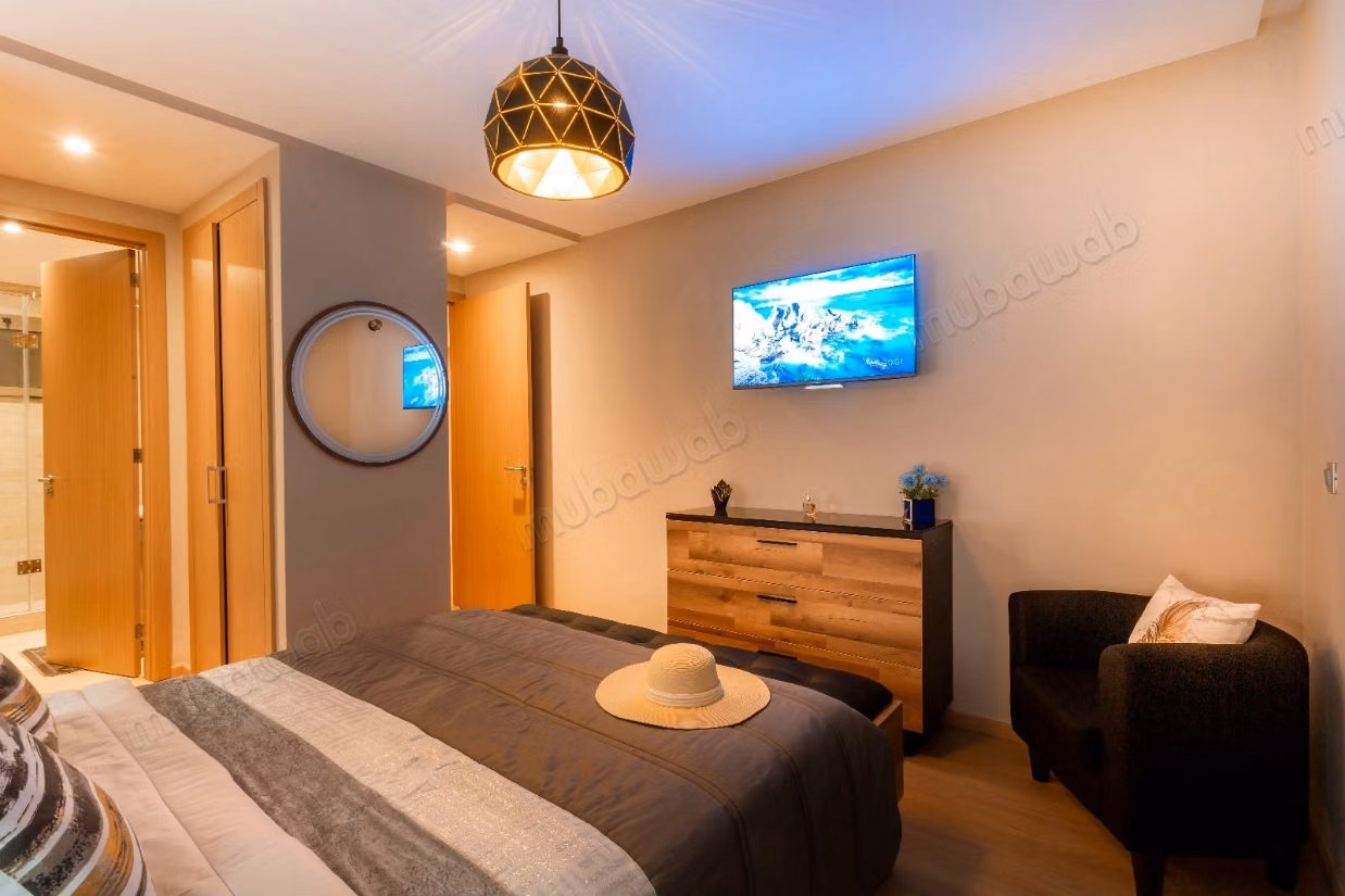 À louer: Bel appartement meublé 2 ch à Agdal