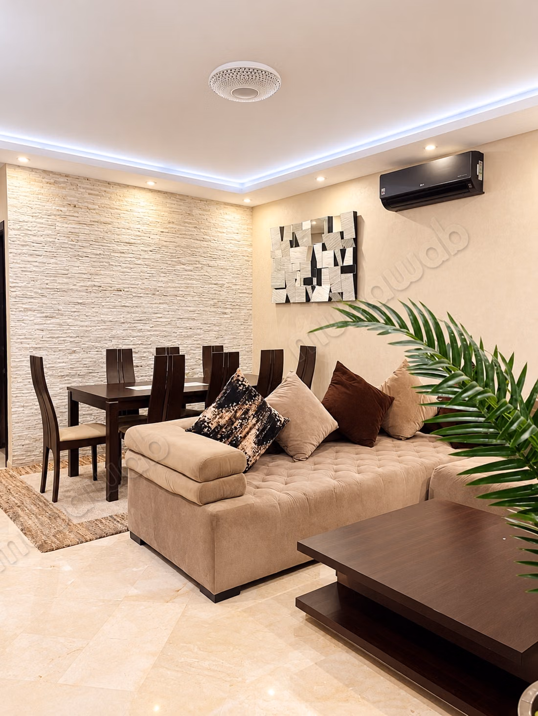 Bonito apartamento bien amueblado con terraza en Hivernage