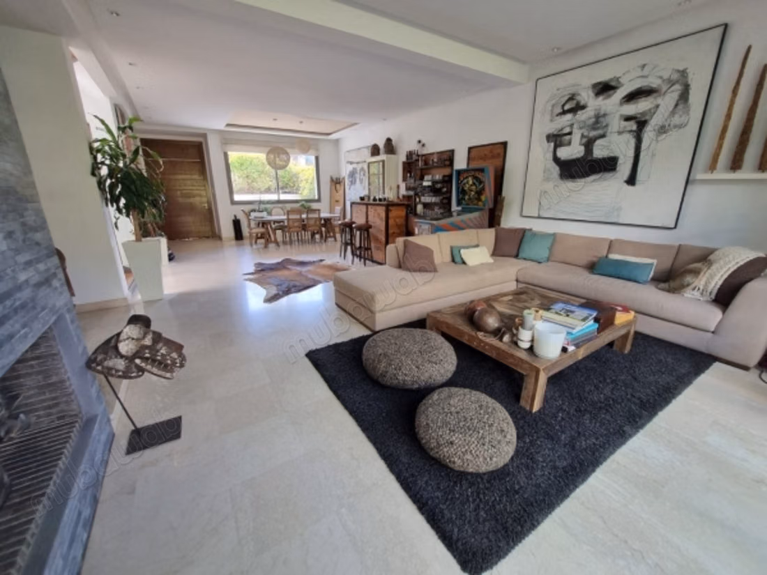 Aïn diab – villa meublée 4 chambres à louer