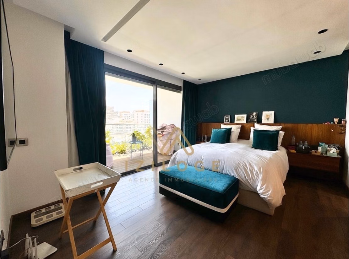 Apartment for rent in Casablanca Finance City. Area 160 m²