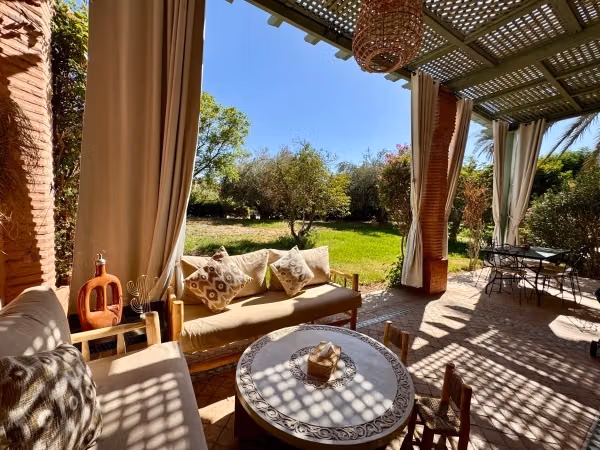 Magnifico appartamento con un giardino molto bello