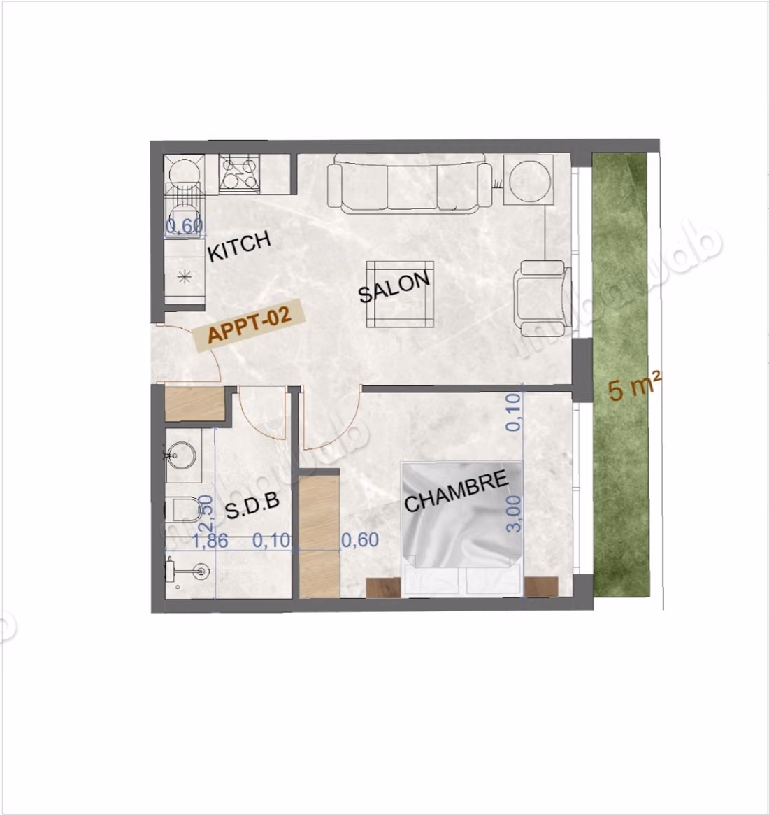 Appartements Face à l'Océan à Vendre VEPN26350