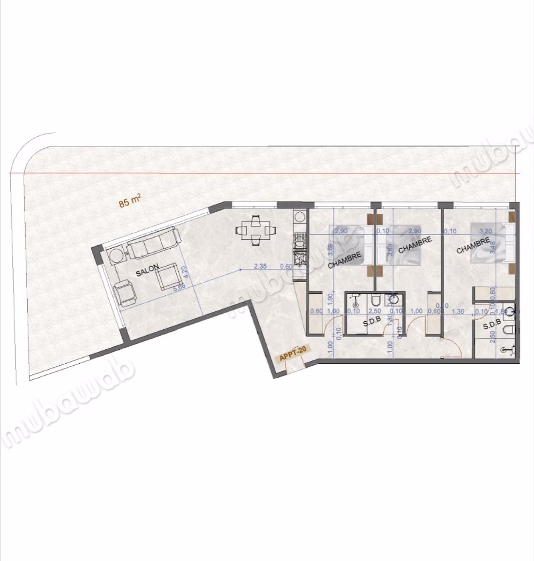 Appartements Face à l'Océan à Vendre VEPN26350