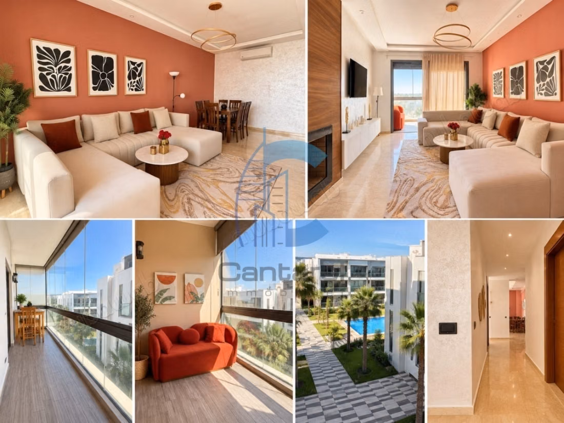 Appartement meublé à louer – Costa Blanca, Dar Bouazza