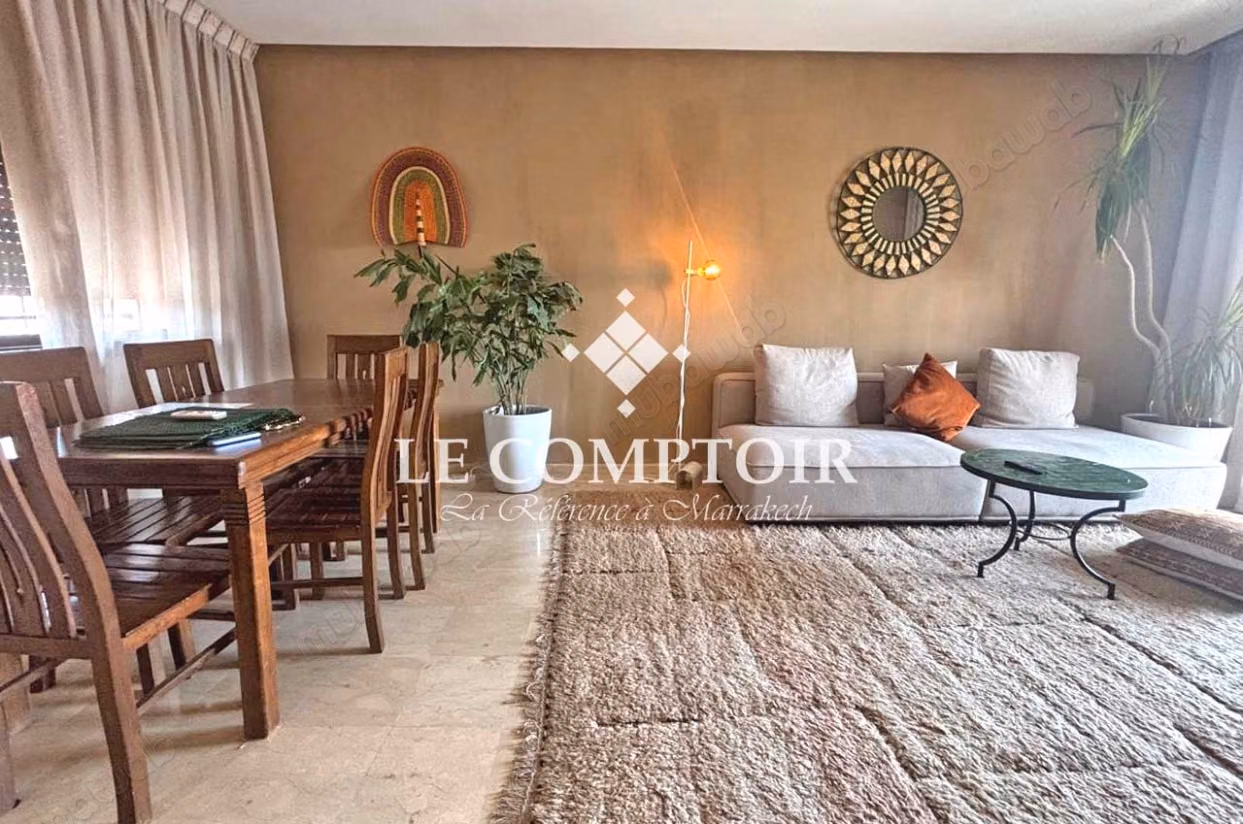 Appartement coeur gueliz a louer