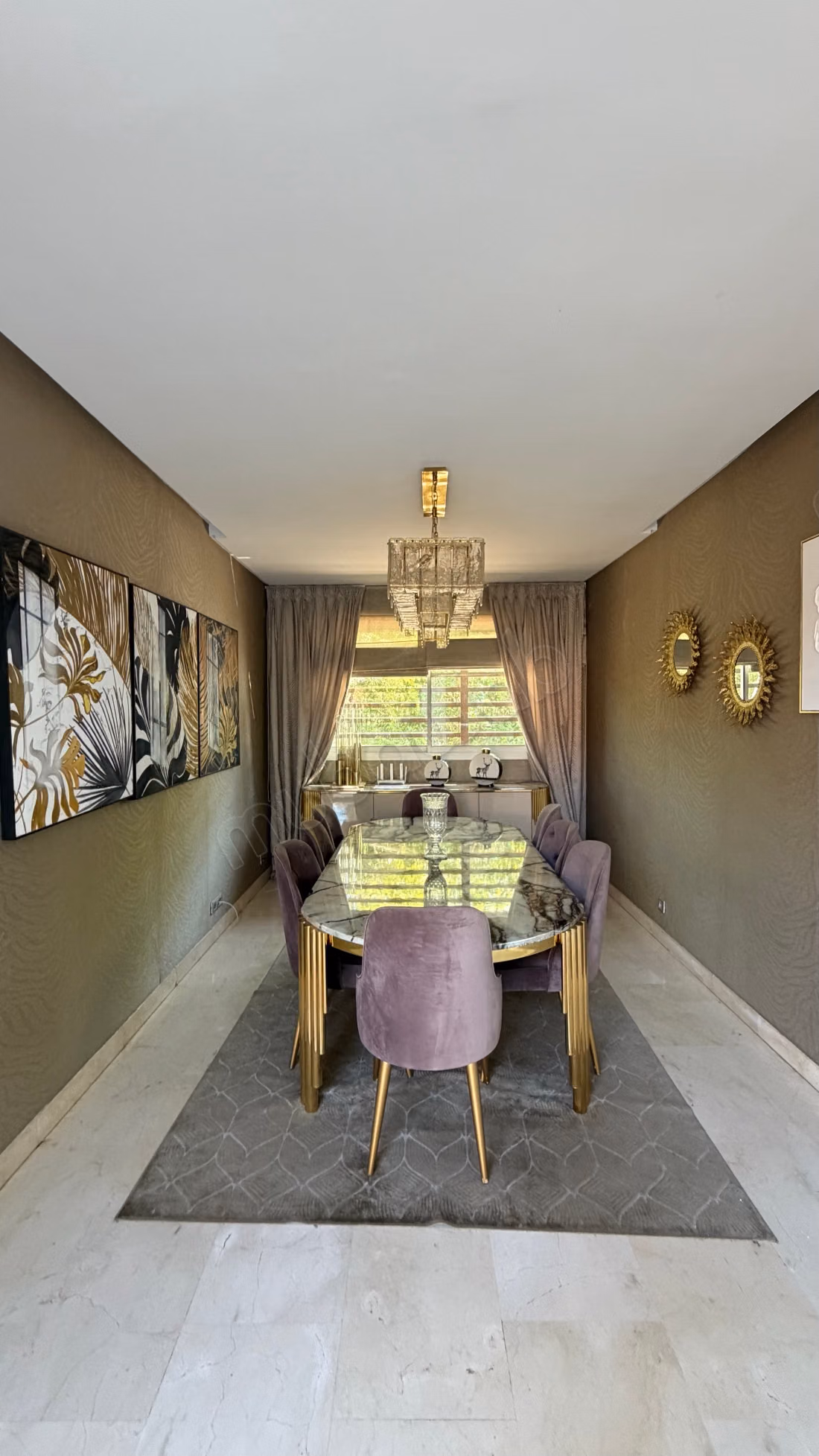 Villa d’exception à louer – front golf, ville verte bouskoura