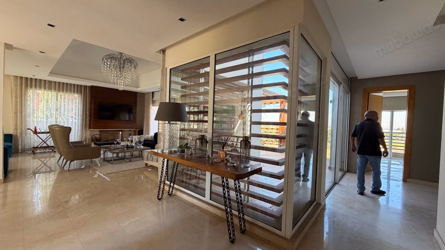 Villa d’exception à louer – front golf, ville verte bouskoura