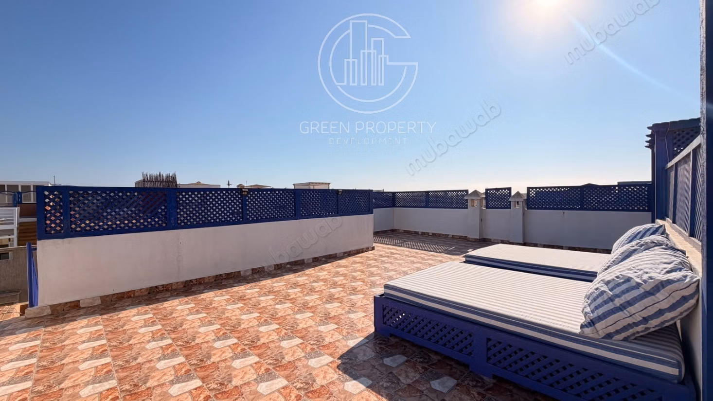 Bel appartement meublé avec double terrasse