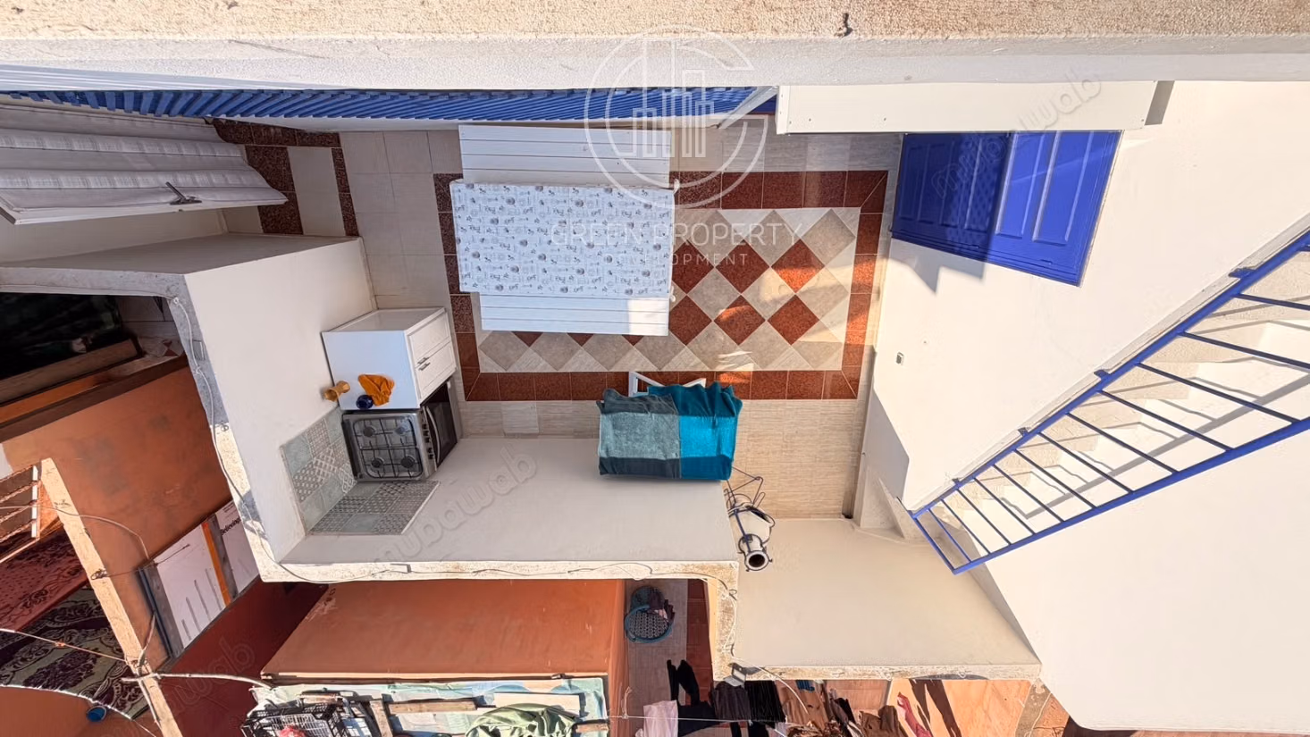 Bel appartement meublé avec double terrasse