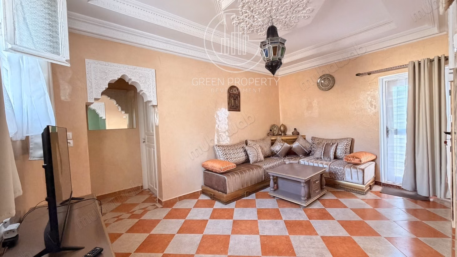 Bel appartement meublé avec double terrasse