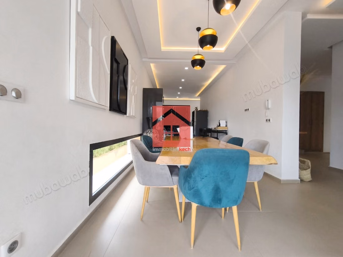 Chic et moderne villa avec Piscine Privée a Louer