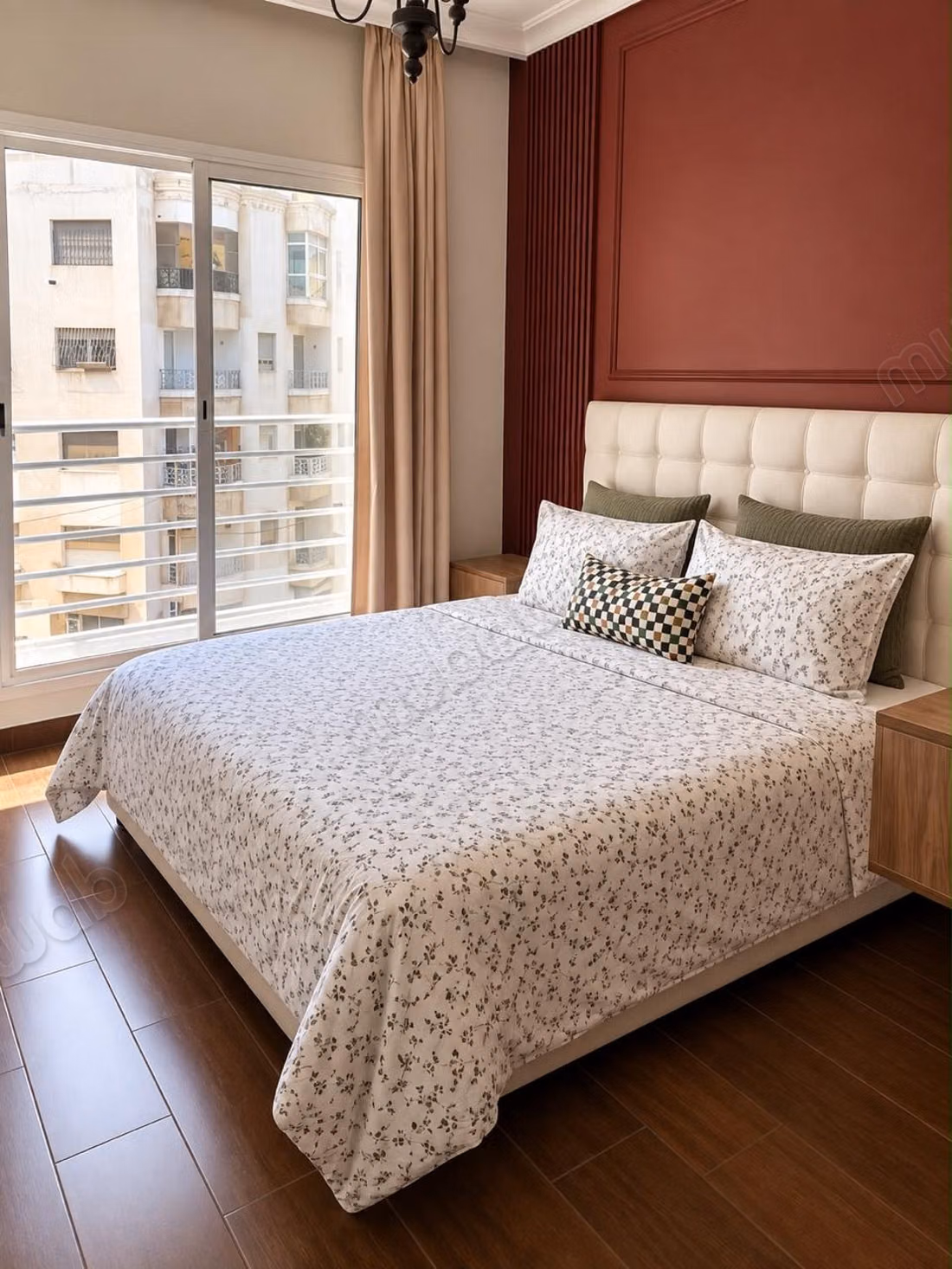 Location d'un appartement vide à Bourgogne Ouest. 2 chambres agréables. Avec ascenseur et terrasse