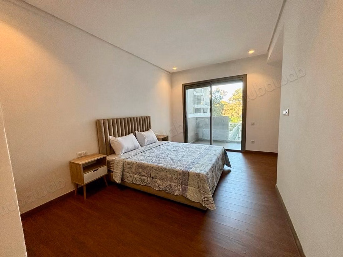 À louer – magnifique appartement meublé à cfc, résidence de standing avec piscines
