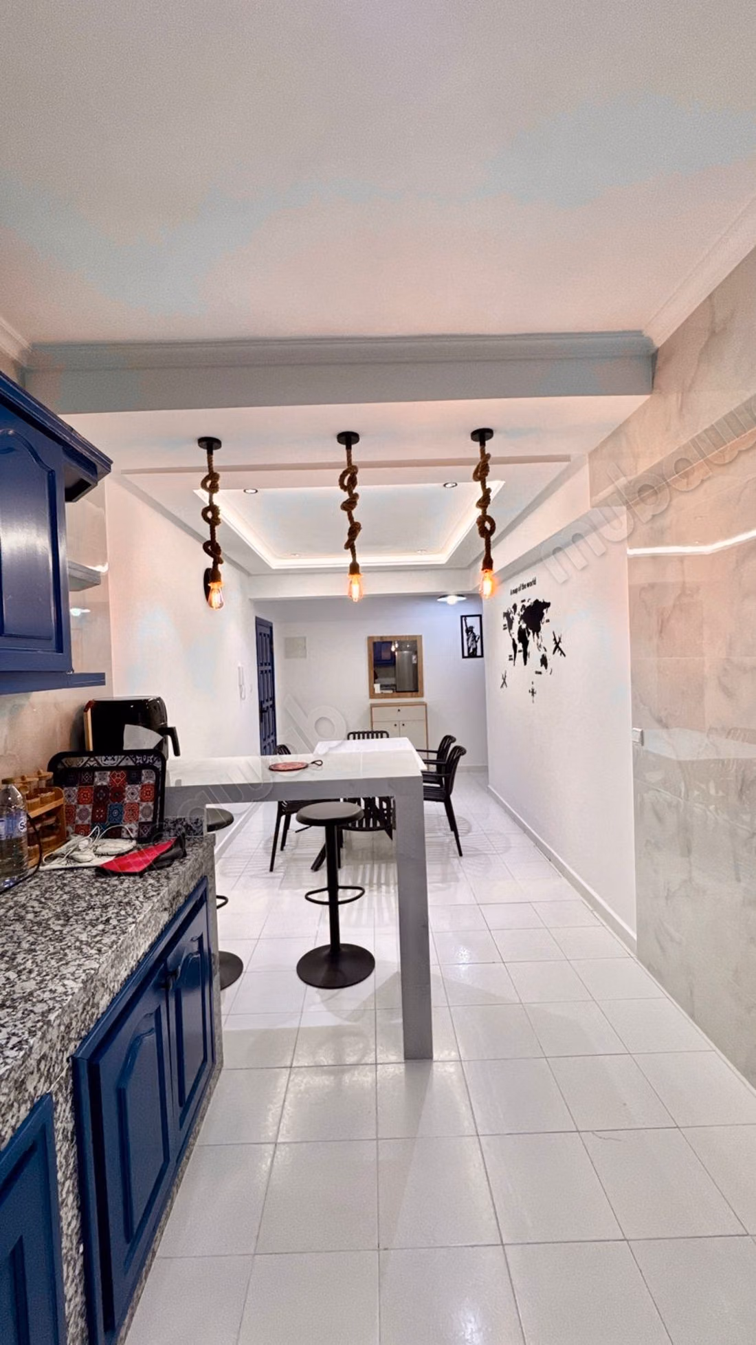 Apartment for sale facing the Marina of Tangier