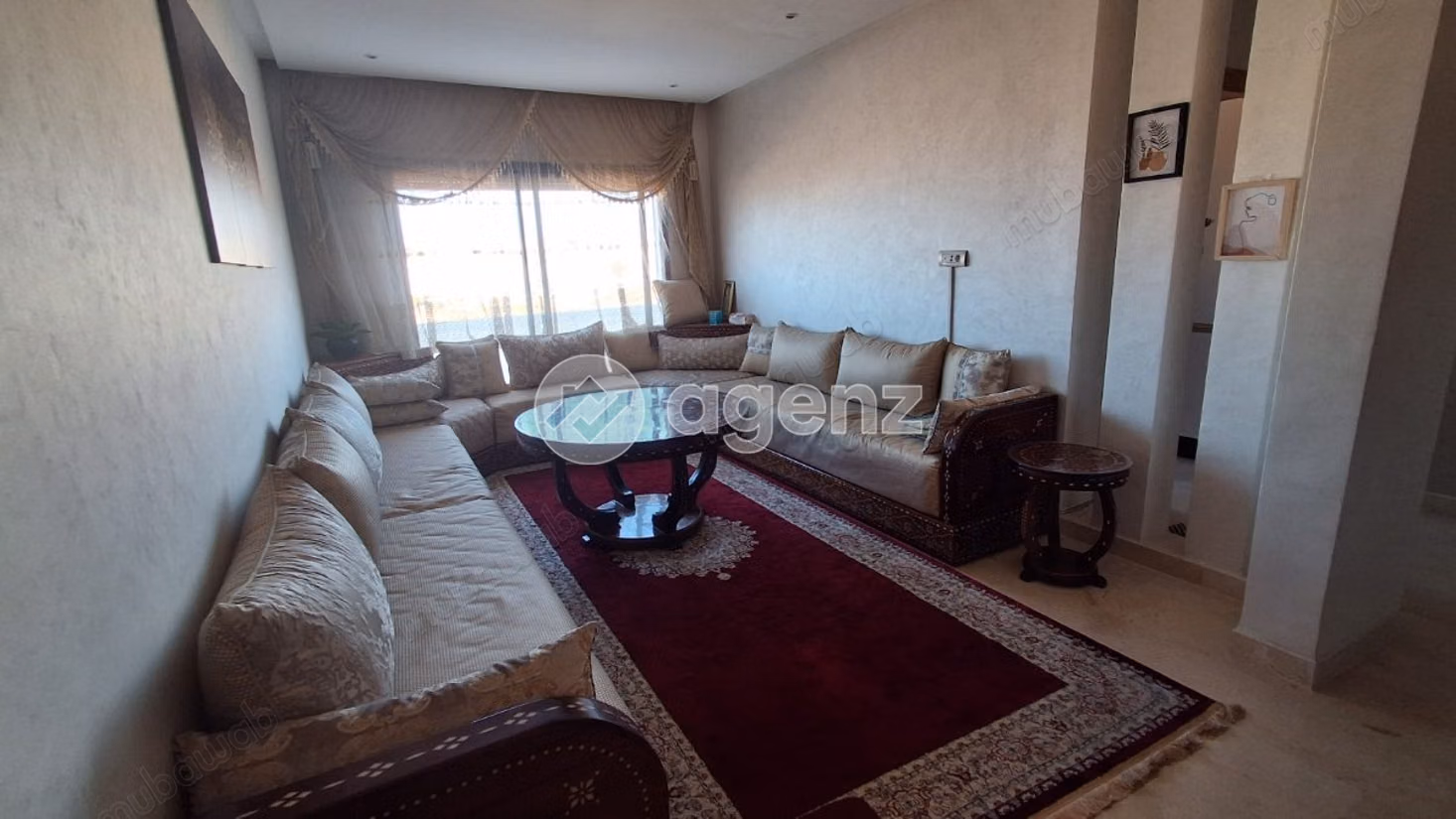 Appartement à louer 83 m², 2 chambres 
Plage Mimosa 2 
Benslimane