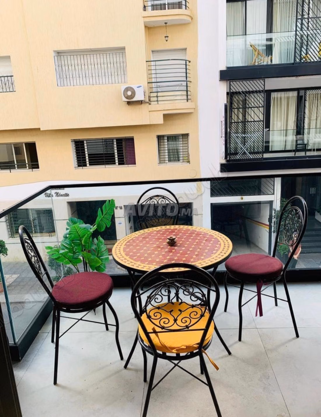 Apartamento en alquiler en Maârif. Superficie de 48 m². Bien amueblado
