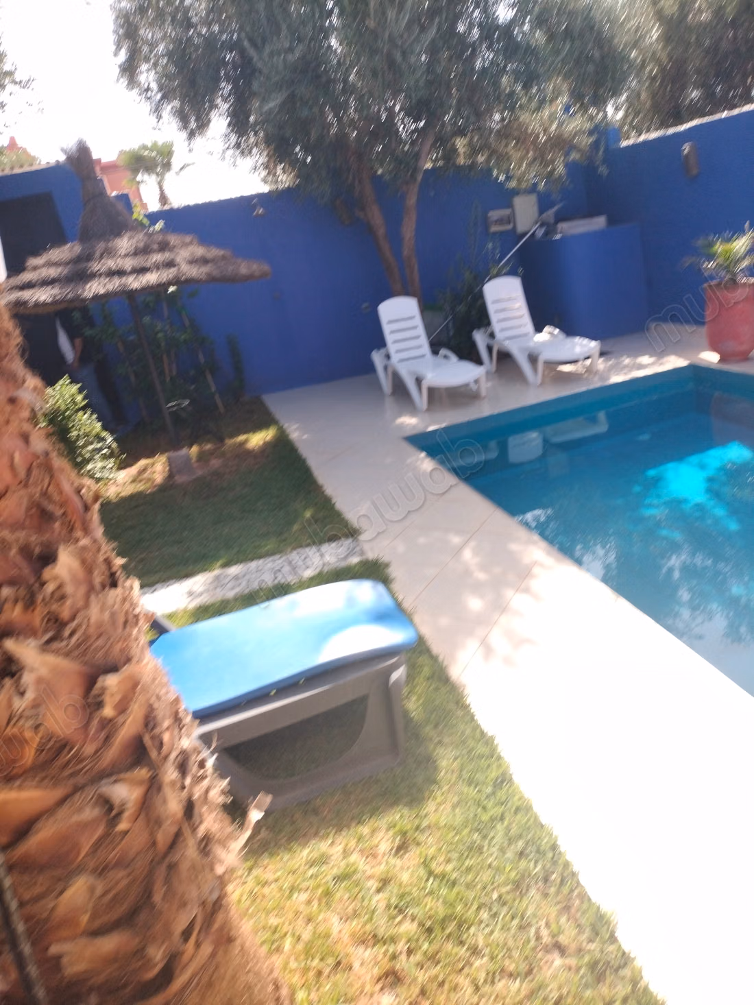 Riad de luxe à vendre à Ouled Hassoun. 6 chambres magnifiques. Cheminée, piscine