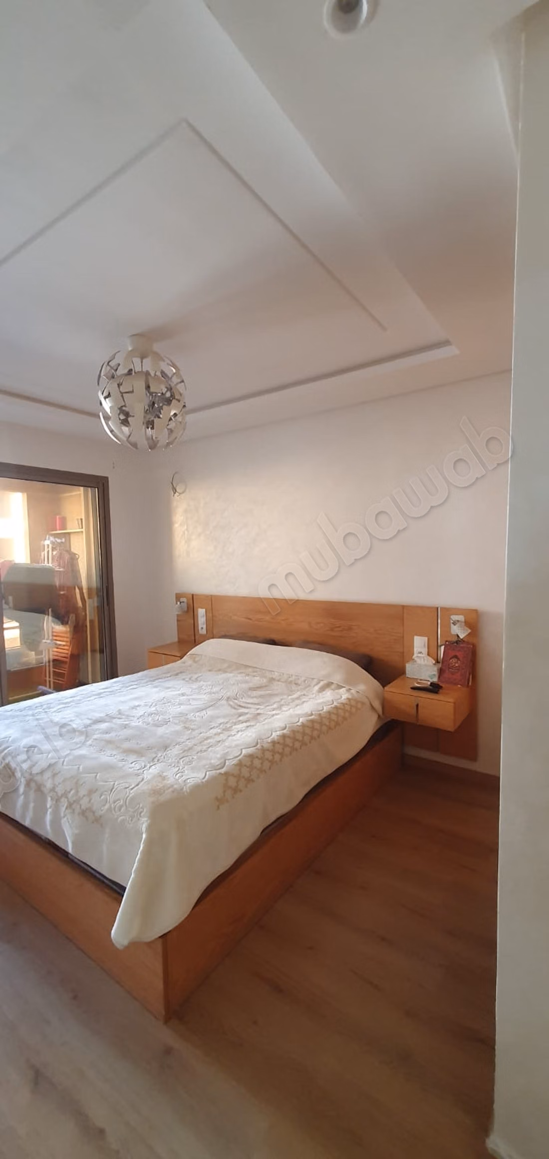 Prachtig appartement te koop in Sala el Jadida. 3 kamers. Traditionele lounge, algemene schotelantenne