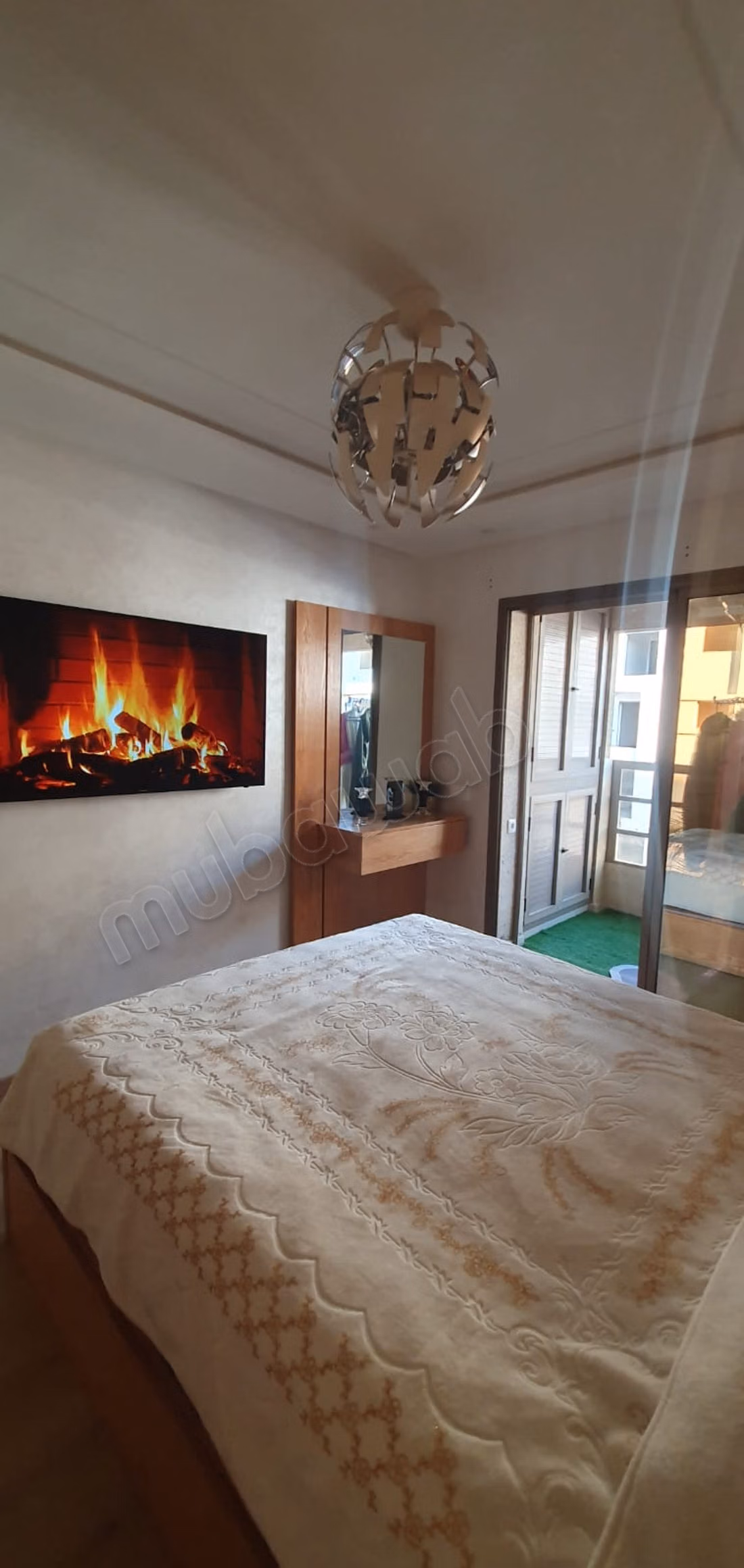 Prachtig appartement te koop in Sala el Jadida. 3 kamers. Traditionele lounge, algemene schotelantenne
