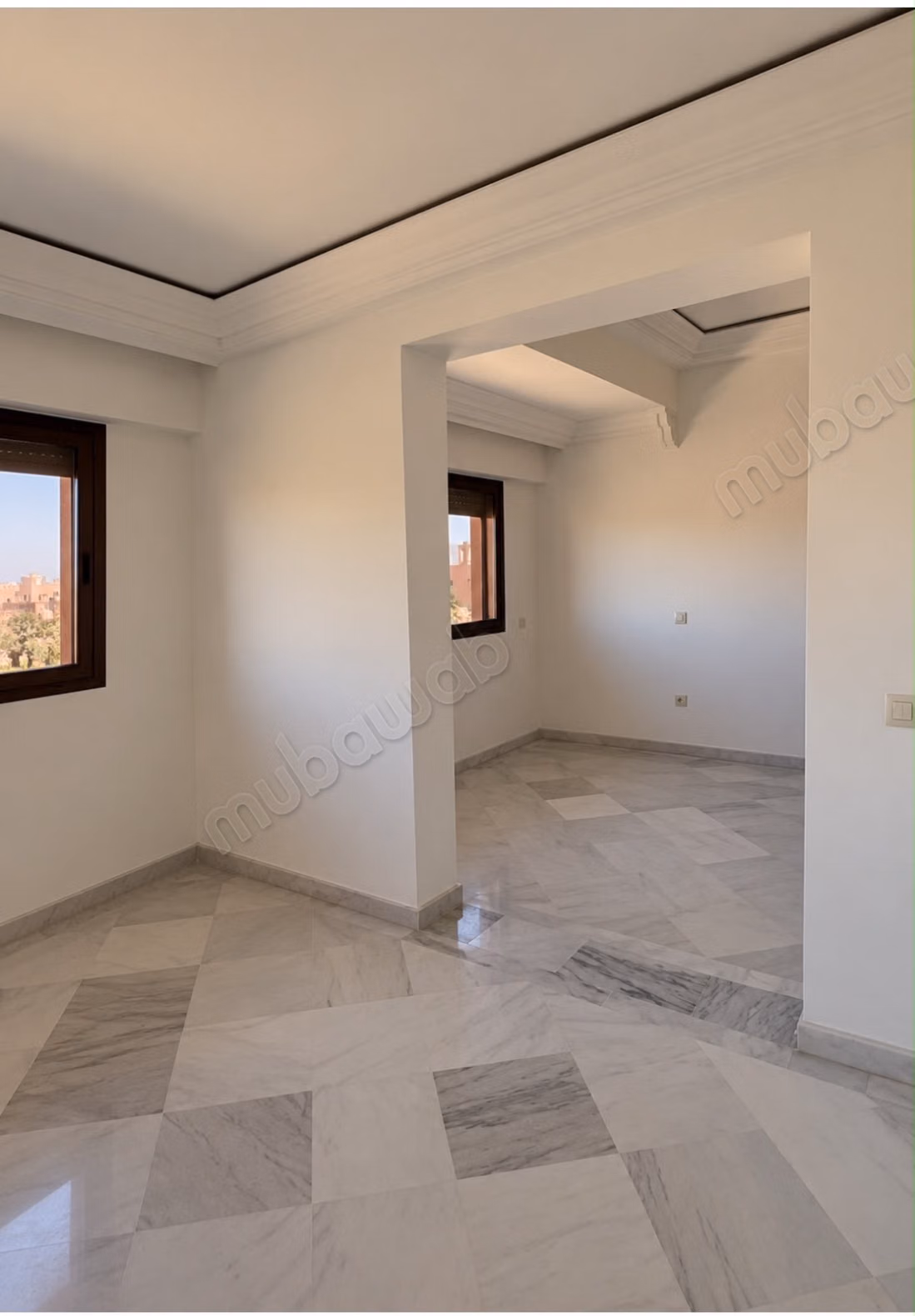Location 3 chbres vide hivernage 200 M2
