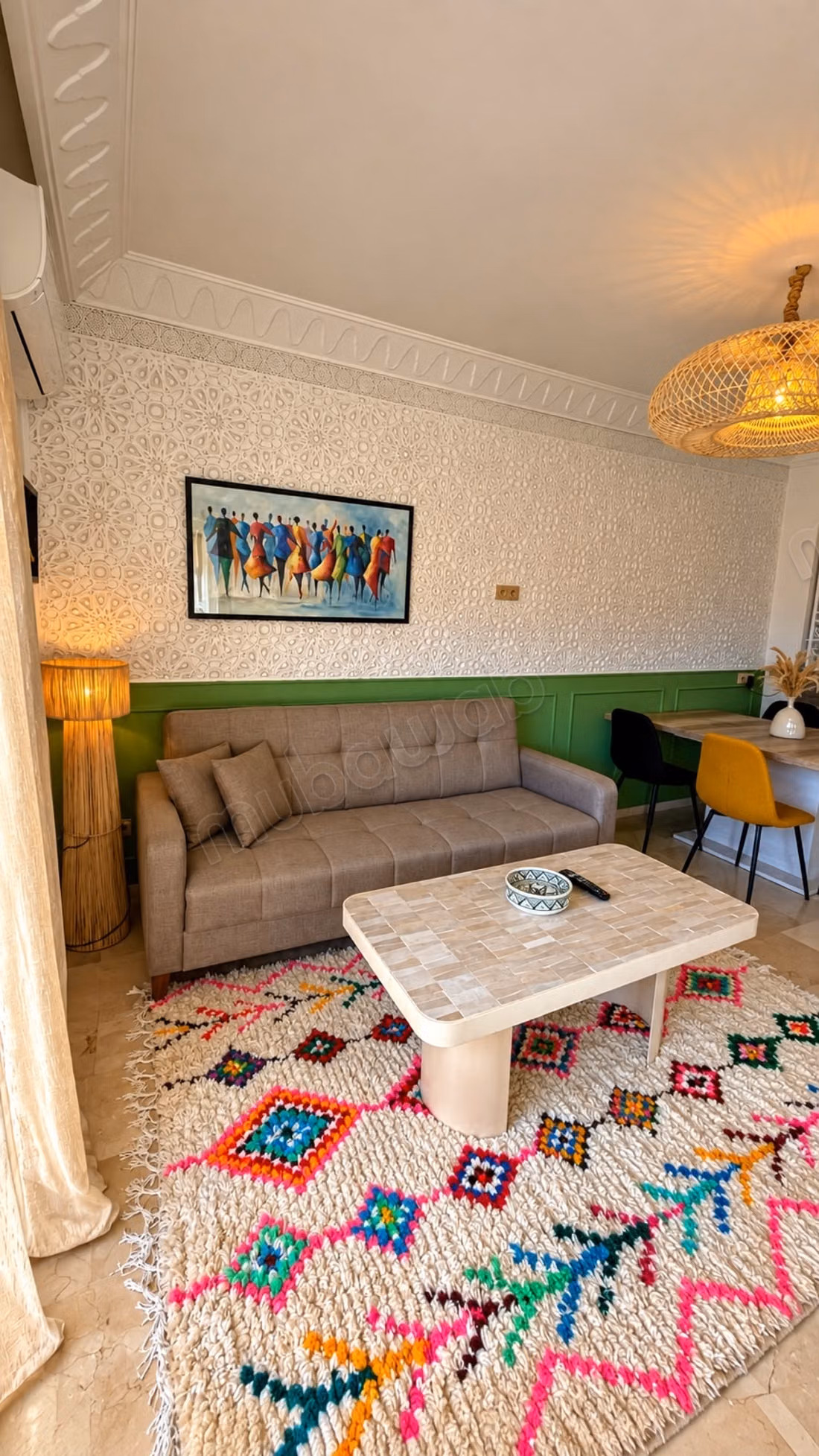 Location appartement 2 chbres meuble semlalia neuf