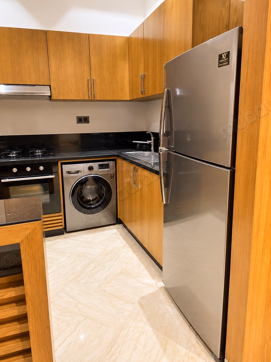 Magnificent furnished apartment on the ground floor