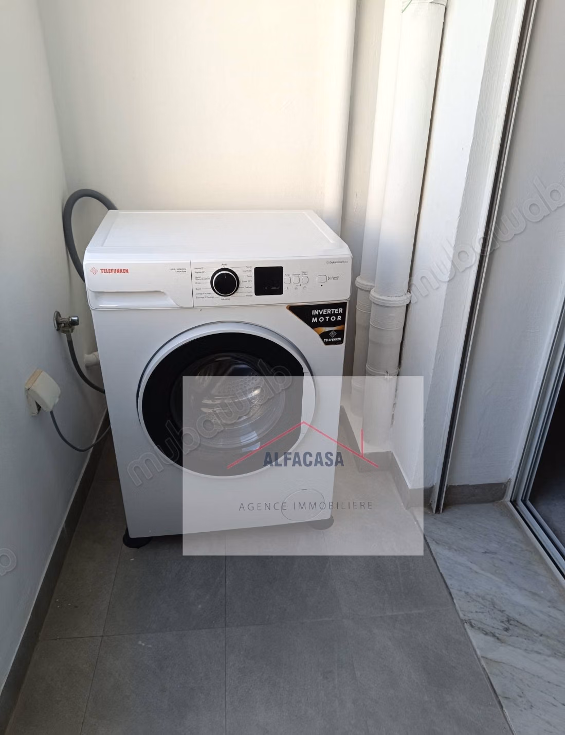 In affitto un appartamento S1 arredato a Aouina