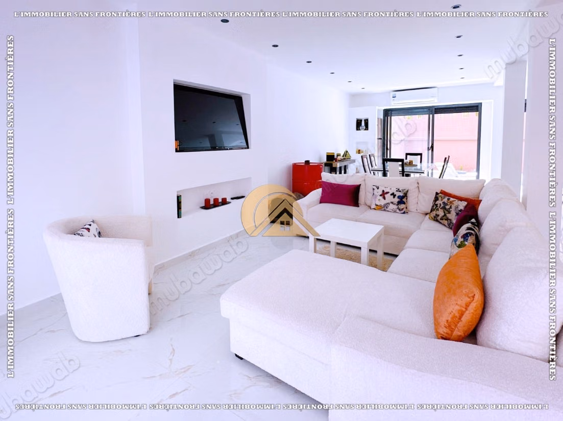 Villa meublée à louer Route de Casablanca – Piscine privée