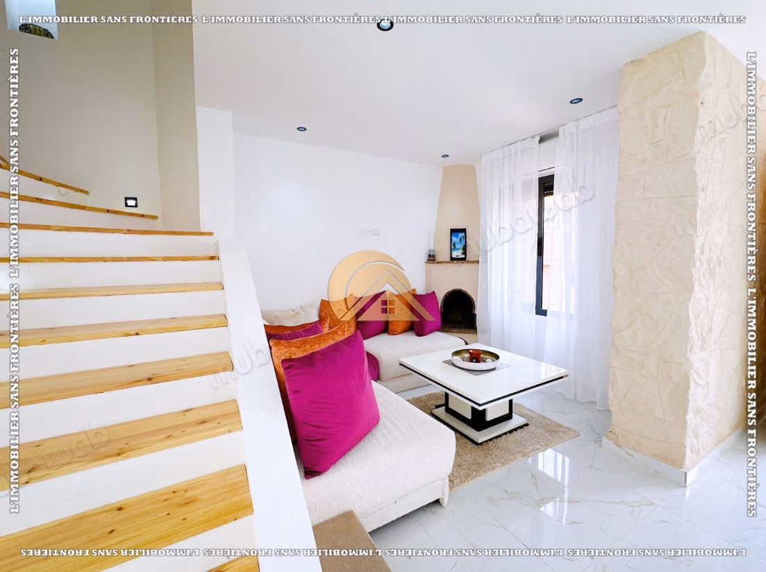 Villa meublée à louer Route de Casablanca – Piscine privée