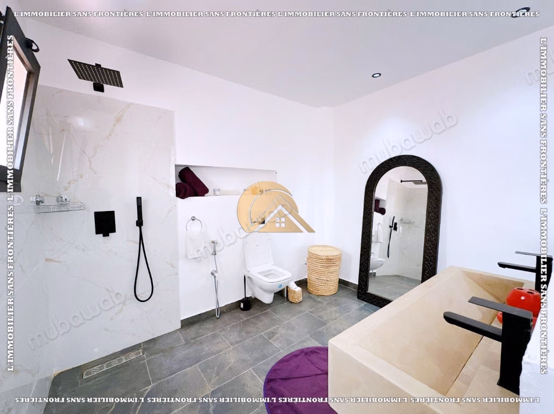 Villa meublée à louer Route de Casablanca – Piscine privée
