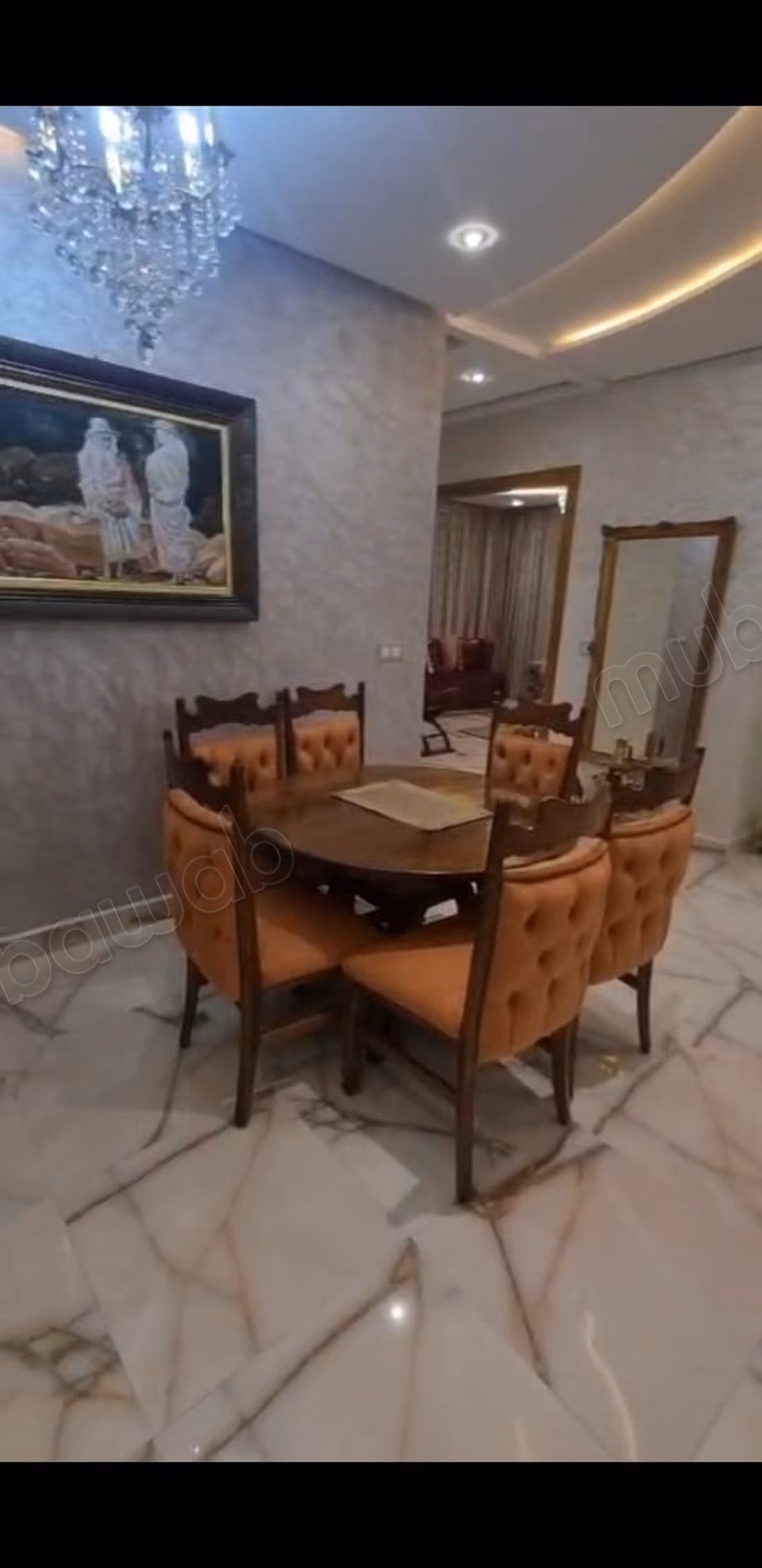 Appartement 140 m² Sahat Medina 
Centre ville 
3 ch