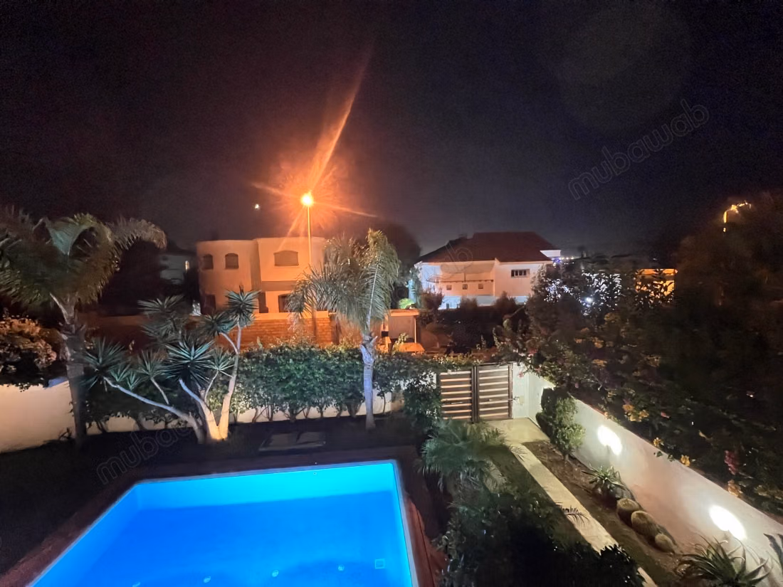 À louer, somptueuse villa meublée à dar bouazza