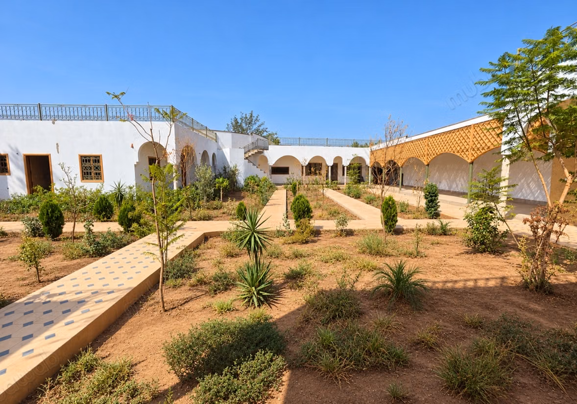Riad beldi de 1 000 m² avec Ggrand jardin