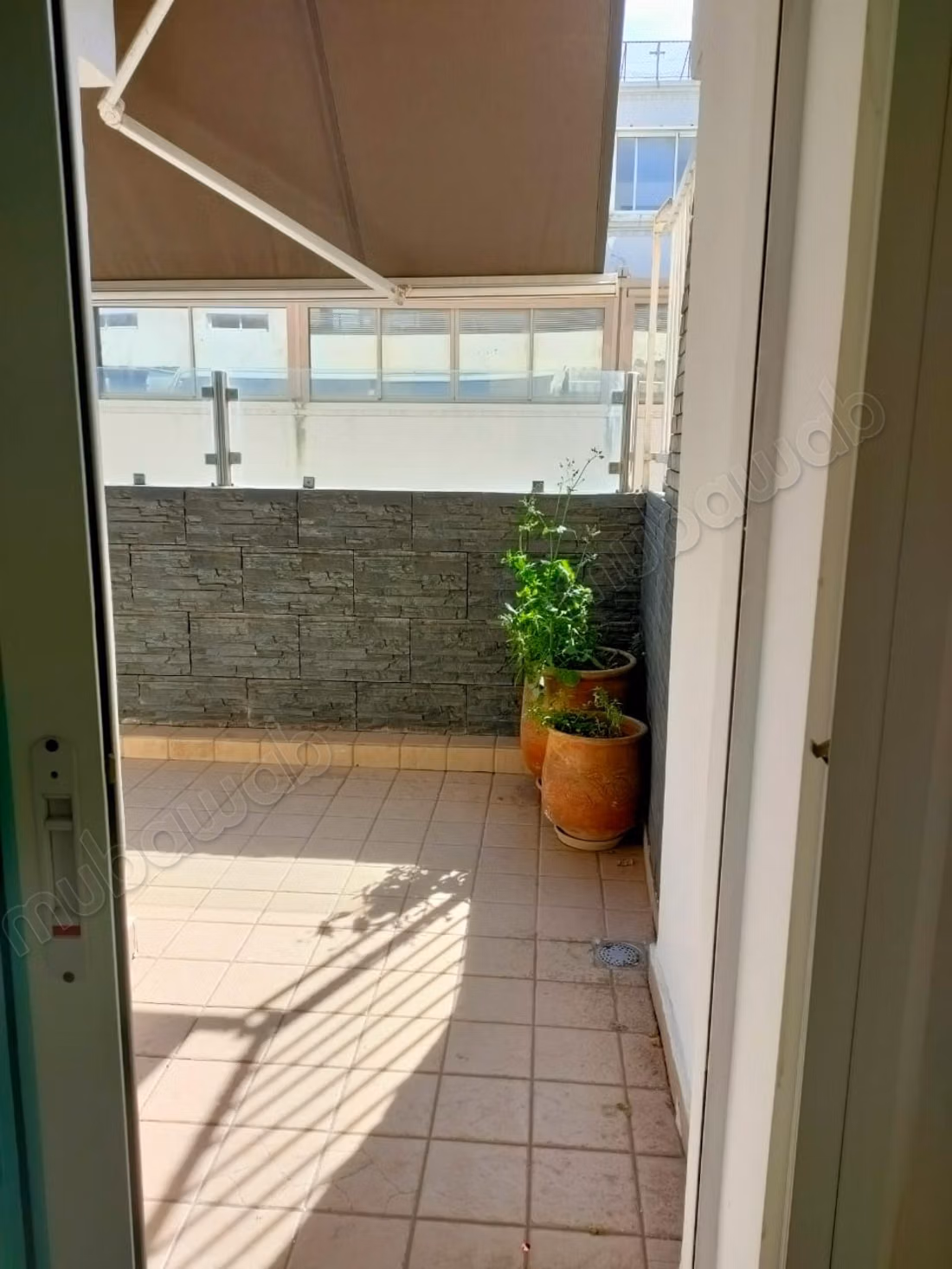 Route El Jadida: terrasse et vue sans vis à vis