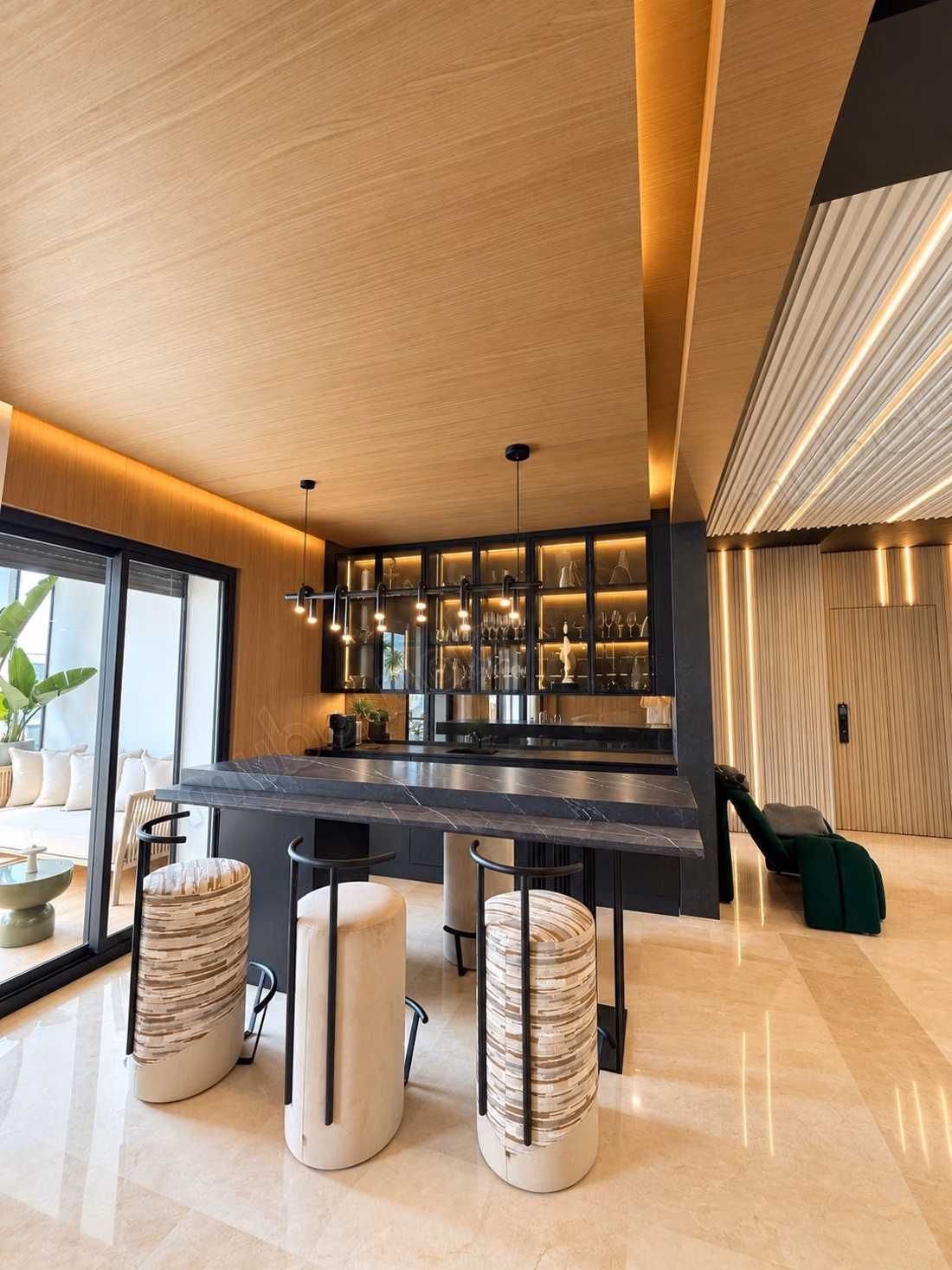 Appart de luxe 221 m2 Domaine d'Anfa