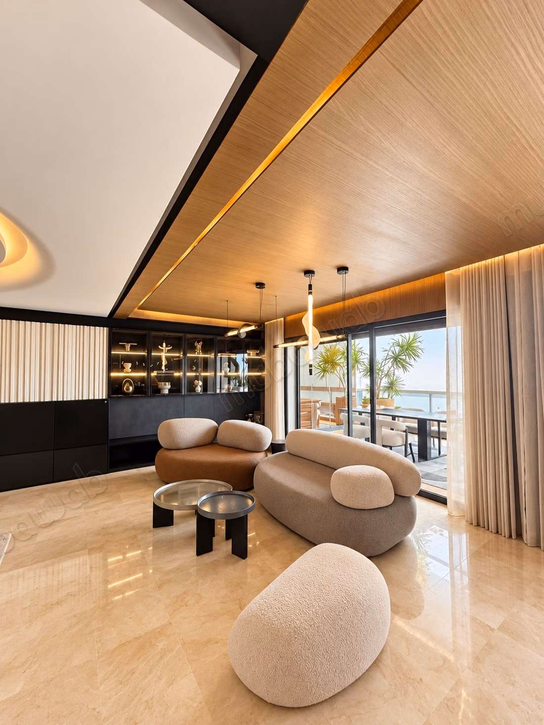 Appart de luxe 221 m2 Domaine d'Anfa