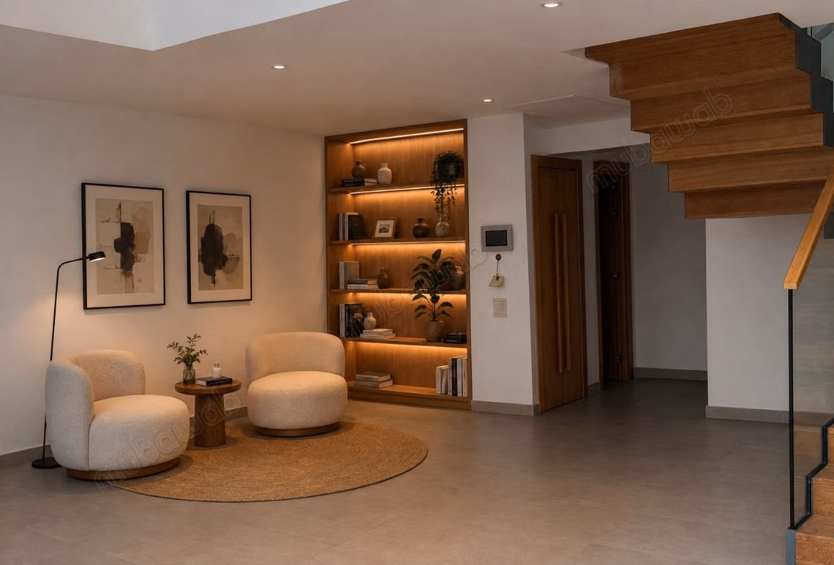 Appartement duplex meublé à louer à la marina