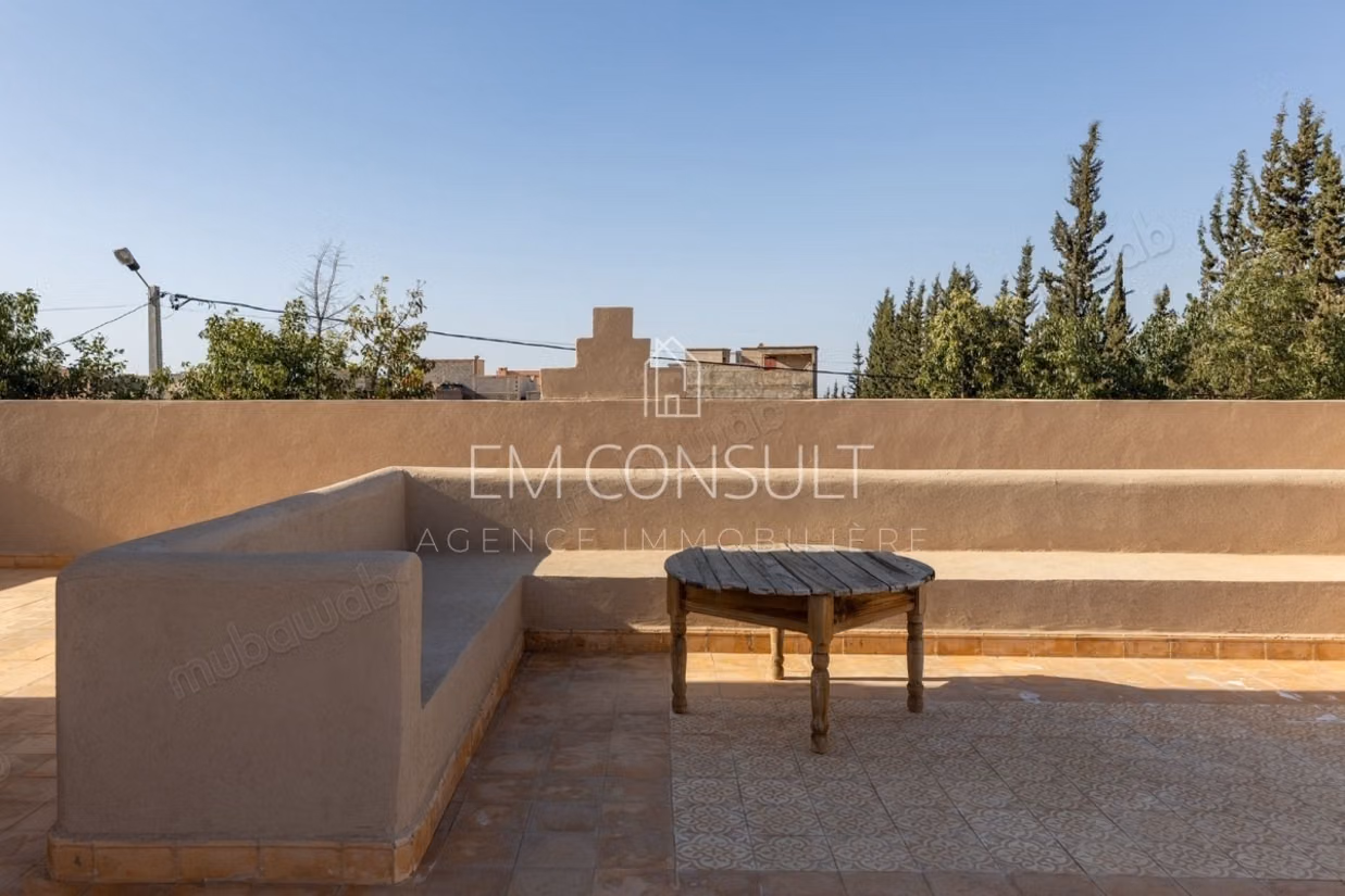 A vendre villa plein pied 4 suites rte ourika km 15
