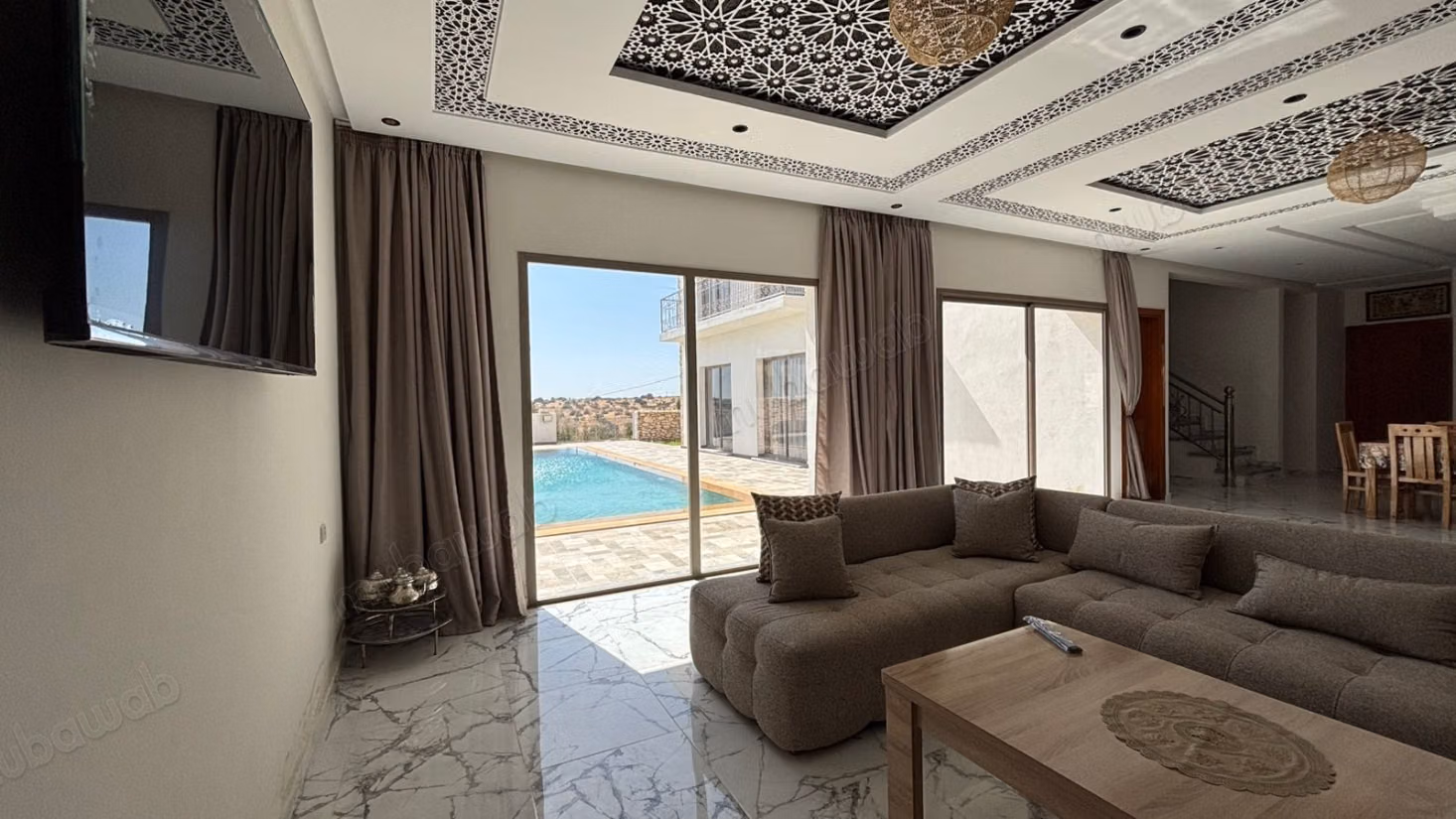 Villa 4 chambres en location longue durée