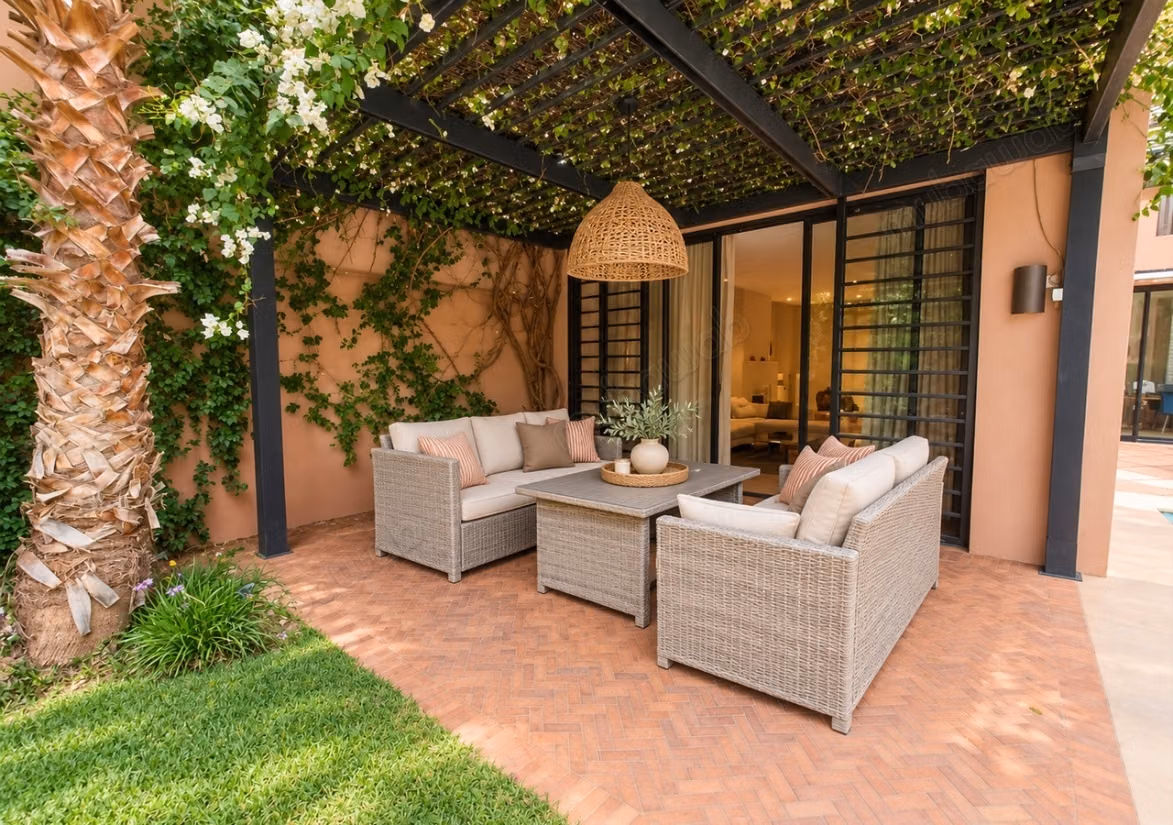 À louer: villa meublée à golf al maaden