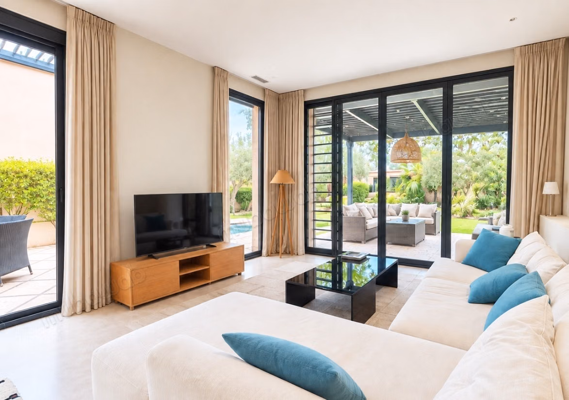 À louer: villa meublée à golf al maaden