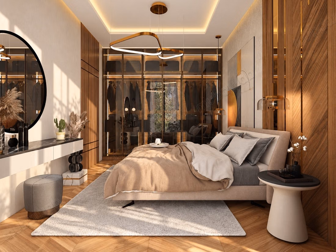 Appartement de 43 m² en étage, résidence avec lagon et padel