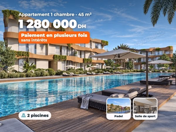1 bedroom apartment, lagoon residence, 30% on reservation