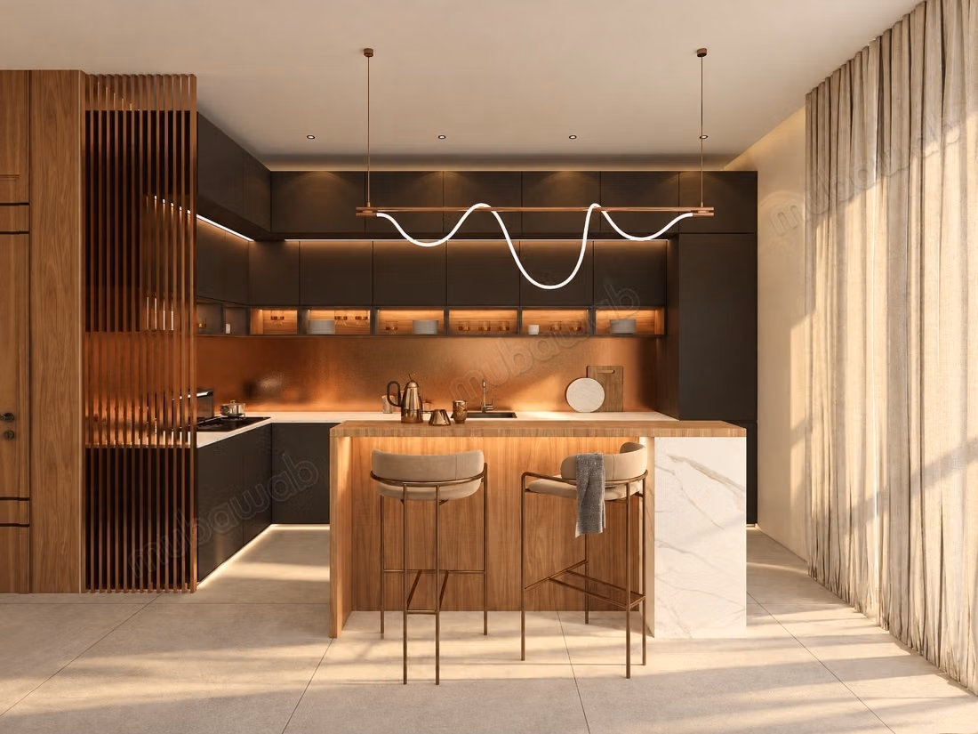 Appartement neuf 1 chambre, résidence avec lagon, sans intérêts