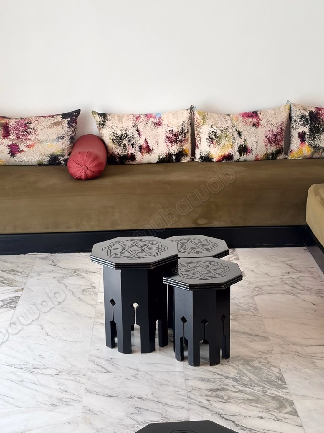 Villa moderna amueblada con aire acondicionado y calefacción central