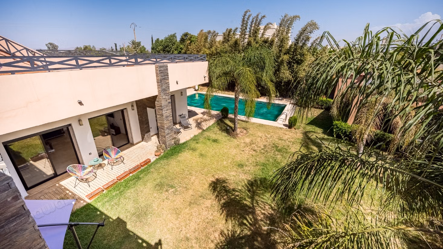 Villa à louée Route de Fez