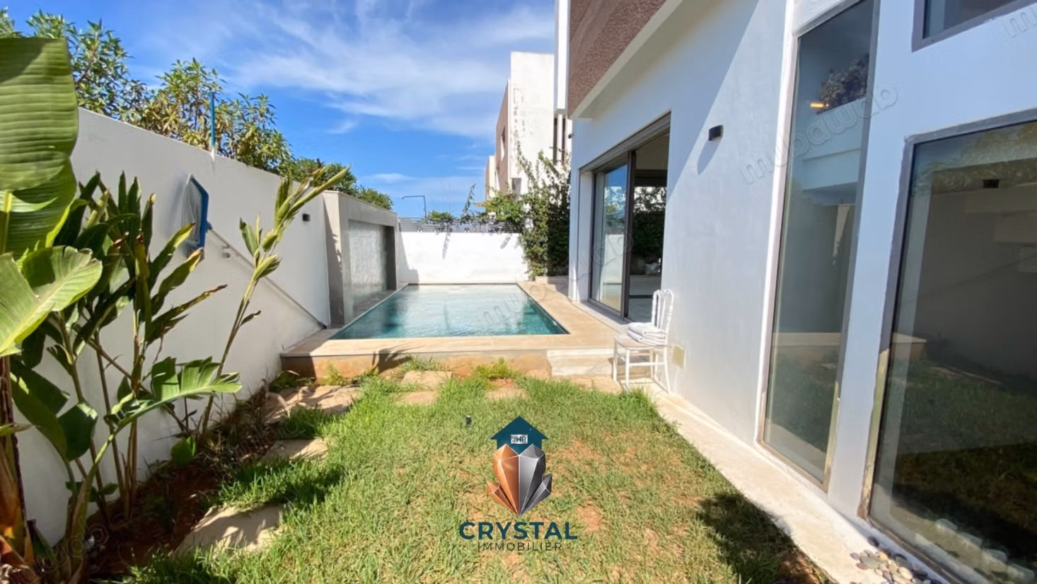 Villa de luxe à louer, quartier Oulfa