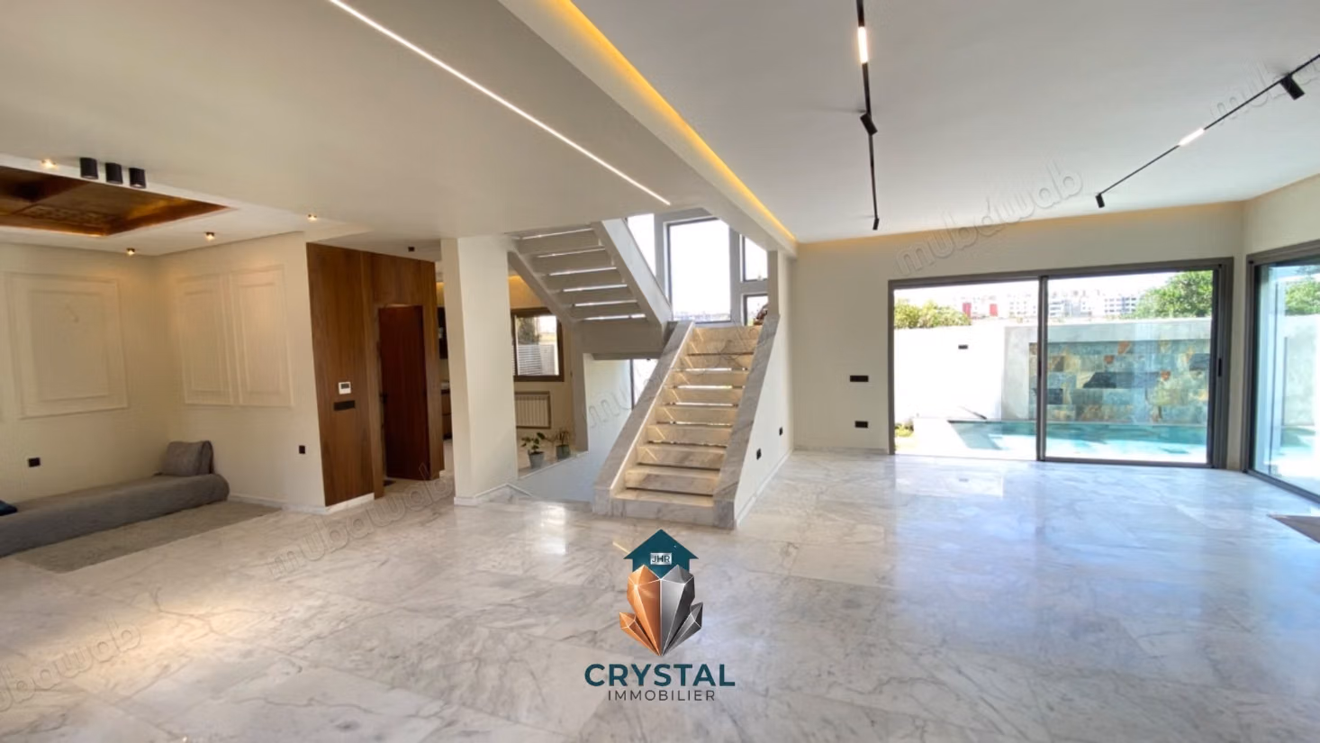 Villa de luxe à louer, quartier Oulfa