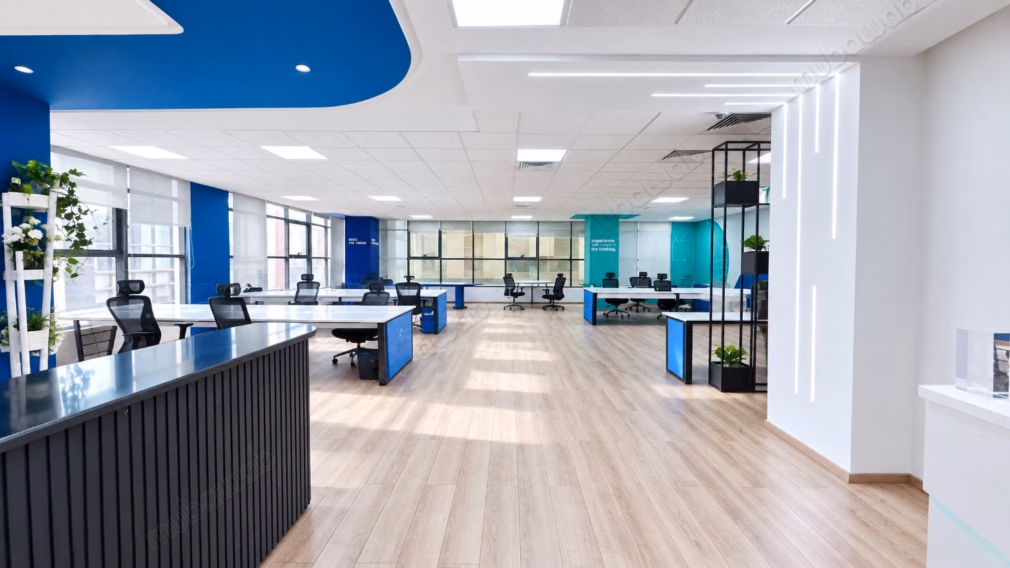 Bureau haut standing aménagé et meublé 250m