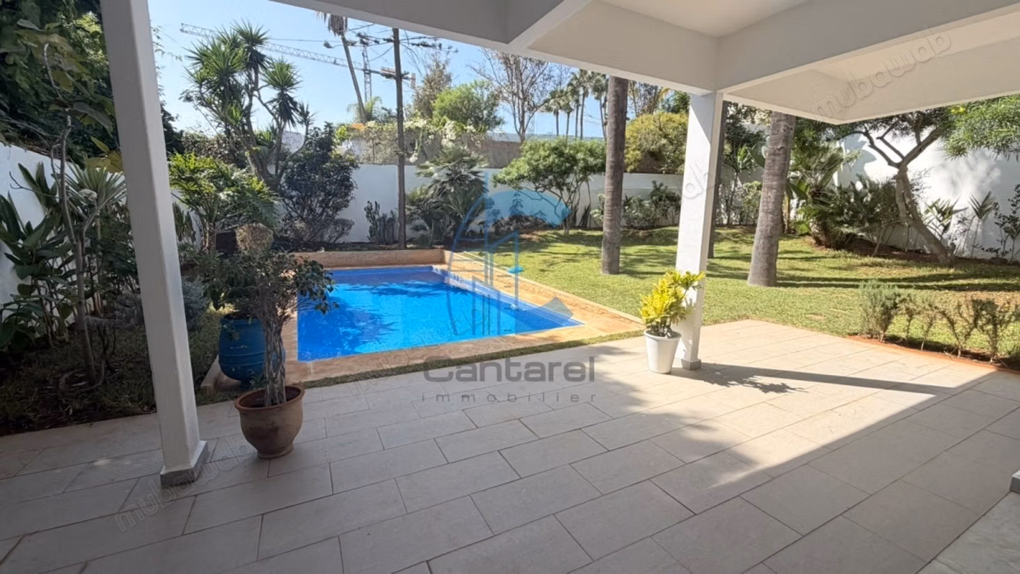 Anfa sup loc. Elegante maison avec jardin piscine